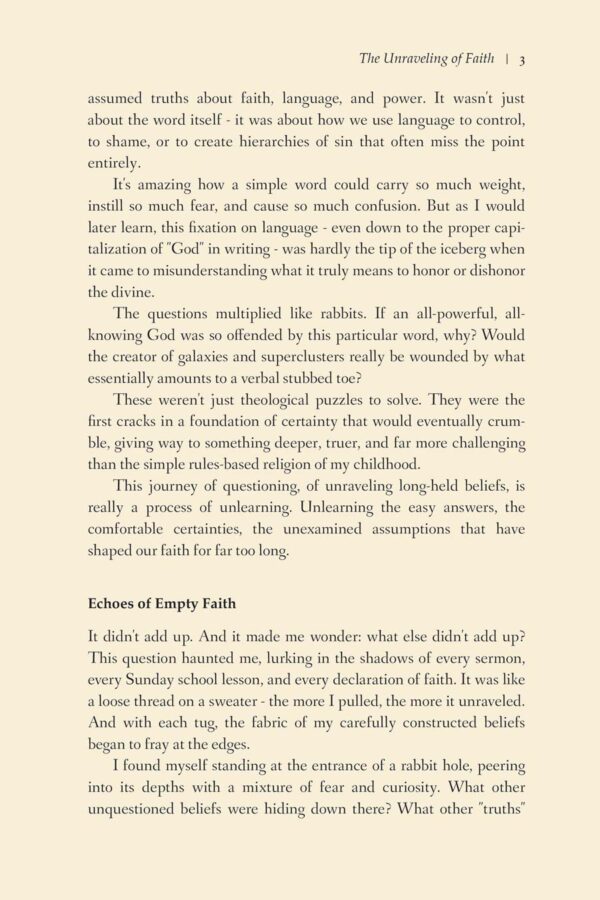 Unlearning Christianity - Image 4